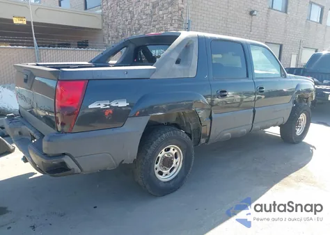2006 Chevrolet Avalanche 2500 Lt из США, поврежденный, VIN 3GNGK22G36G144068